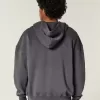 Boxy Zip-Up Hoodie