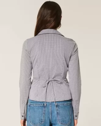 Button-Through Poplin Shirt