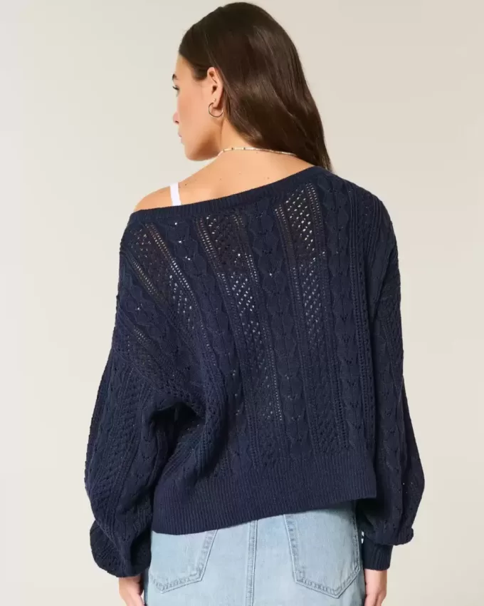 Cable-Knit Sweater
