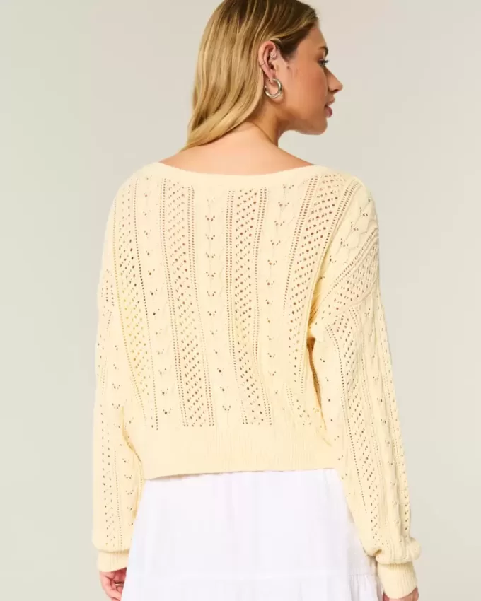 Cable-Knit Sweater