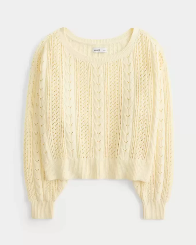 Cable-Knit Sweater