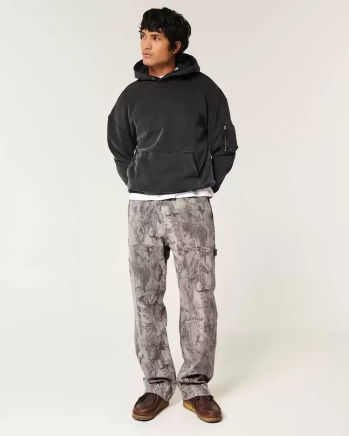 Camo Baggy Carpenter Jeans