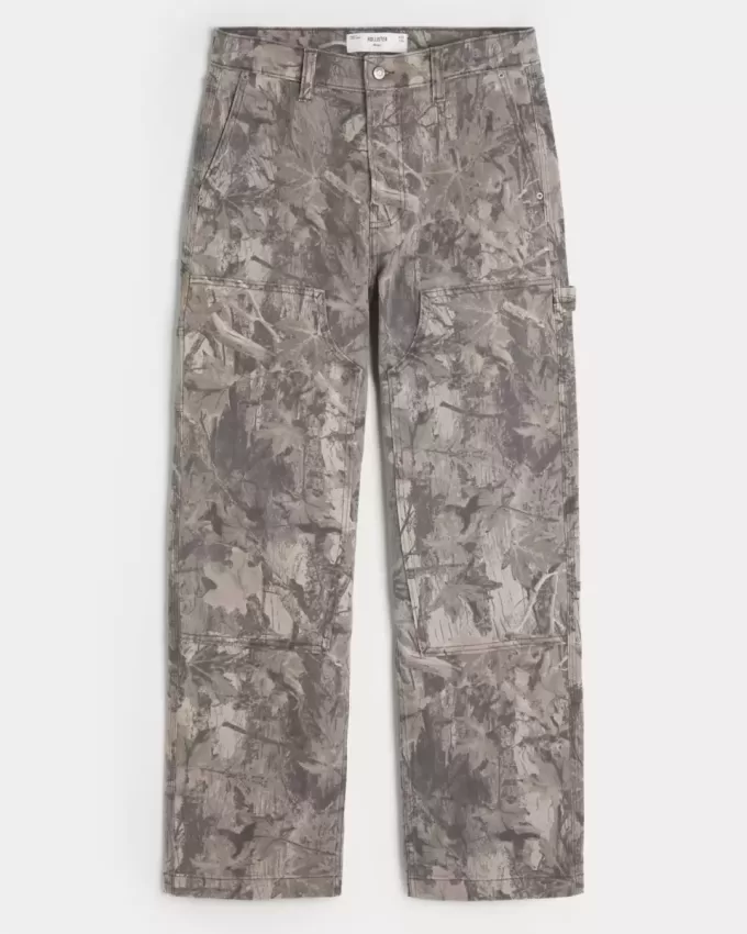 Camo Baggy Carpenter Jeans