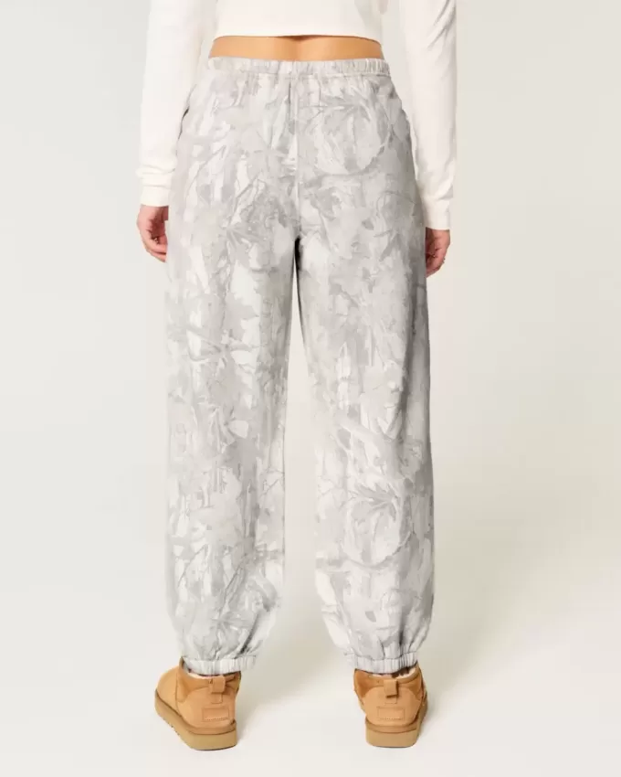 Camo Baggy Fleece Joggers