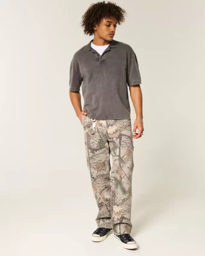 Camo Baggy Painter Jeans