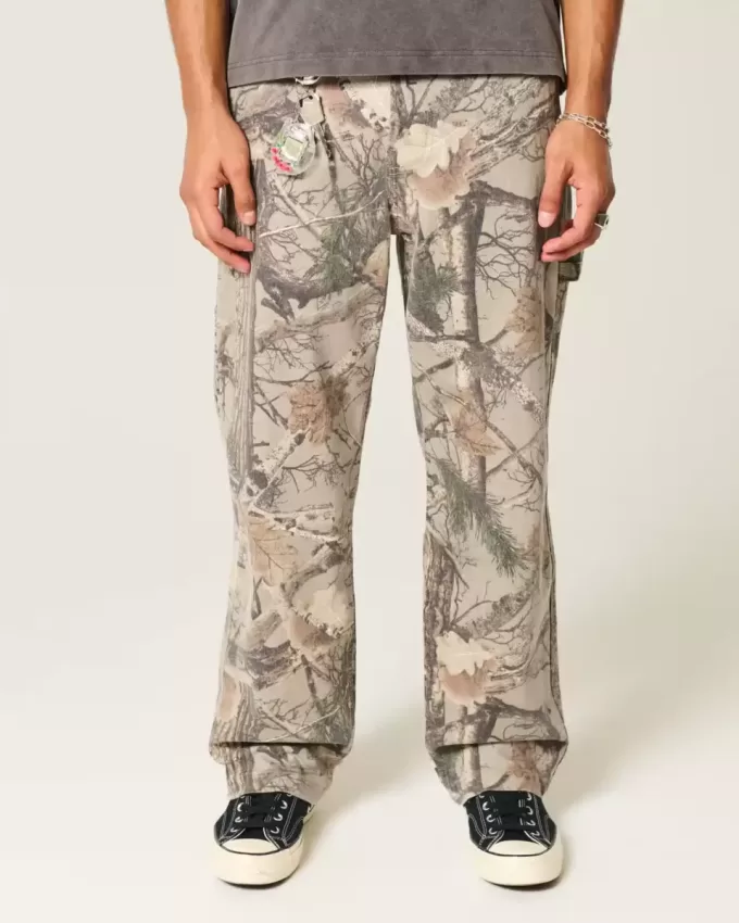 Camo Baggy Painter Jeans
