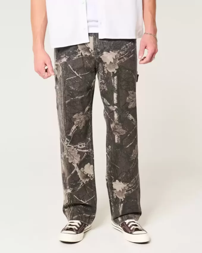 Camo Baggy Painter Jeans