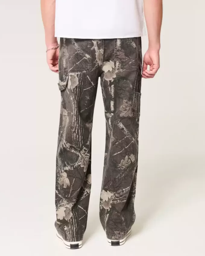 Camo Baggy Painter Jeans