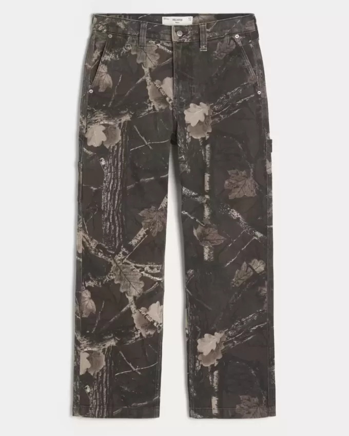 Camo Baggy Painter Jeans