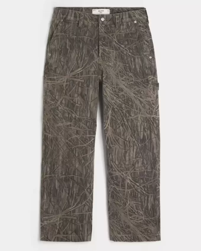 Camo Baggy Painter Jeans