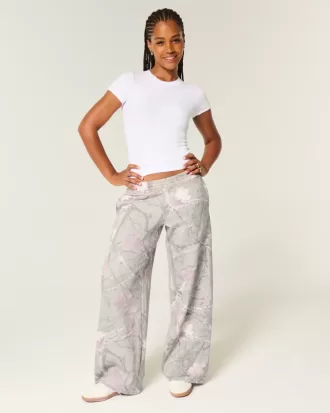 Camo Baggy Sweatpants