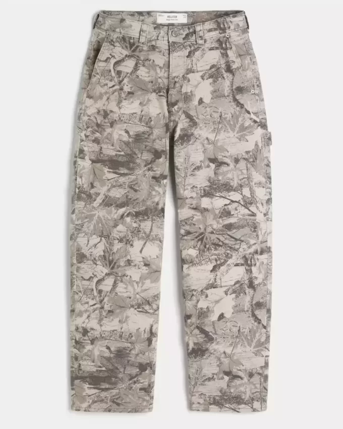 Camo Skater Baggy Painter Jeans