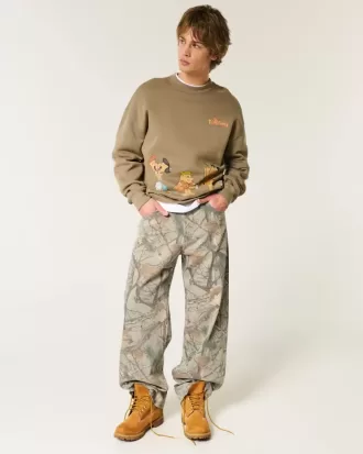 Camo Super Baggy Jeans