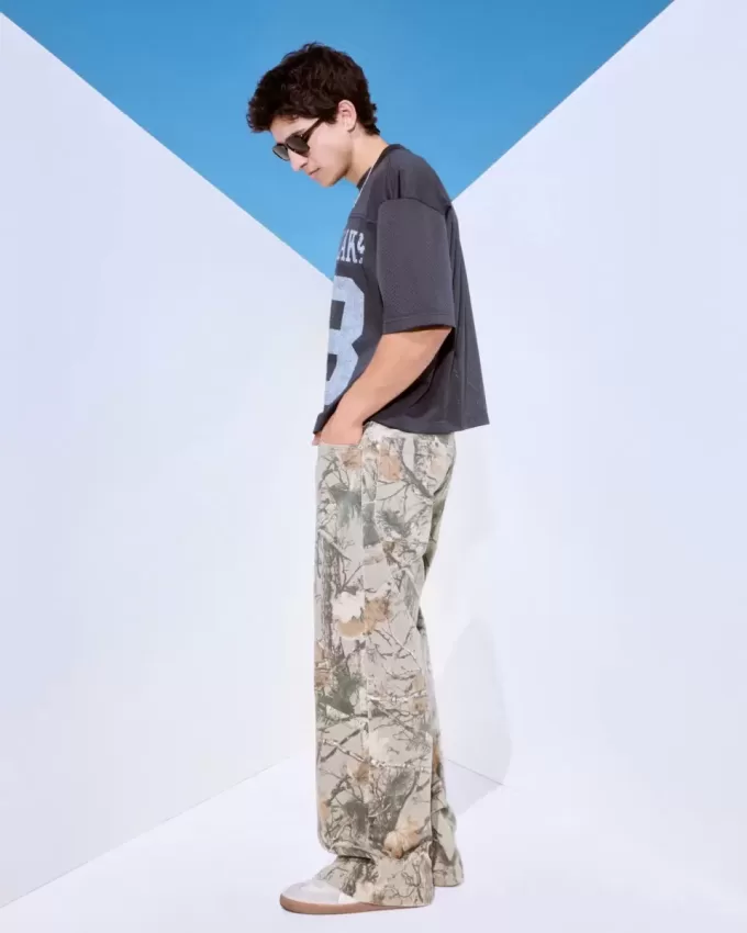 Camo Super Baggy Jeans
