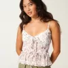 Chiffon Ruffle Cami