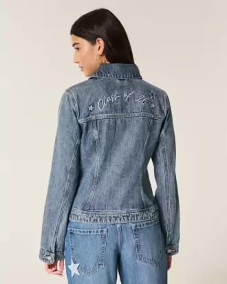 Class of ’26 Graphic Denim Jacket