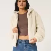 Cozy Faux Fur Zip-Up Hoodie