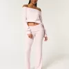 Cozy Knit Foldover Waist Sleep Pants