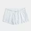 Cozy Pointelle Bow Shortie Cozy Pointelle Bow Shortie