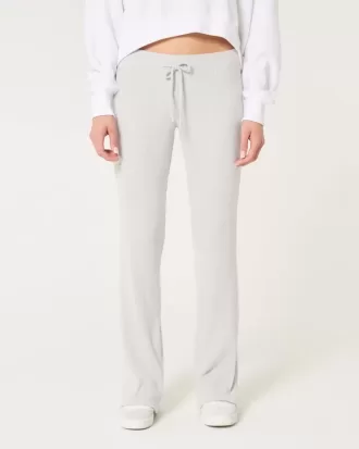 Cozy Ribbed Flare Pants