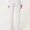 Cozy Ribbed Flare Pants