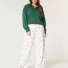 Cozy Wide-Leg Pajama Pants