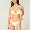 Crochet-Style Trim Double-Strap Cheeky Bikini Bottom Crochet-Style Trim Double-Strap Cheeky Bikini Bottom