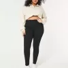 Curvy High-Rise Black Jean Leggings Curvy High-Rise Black Jean Leggings