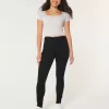 Curvy High-Rise Black Super Skinny Jeans
