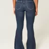Curvy High-Rise Dark Wash Flare Jeans Curvy High-Rise Dark Wash Flare Jeans