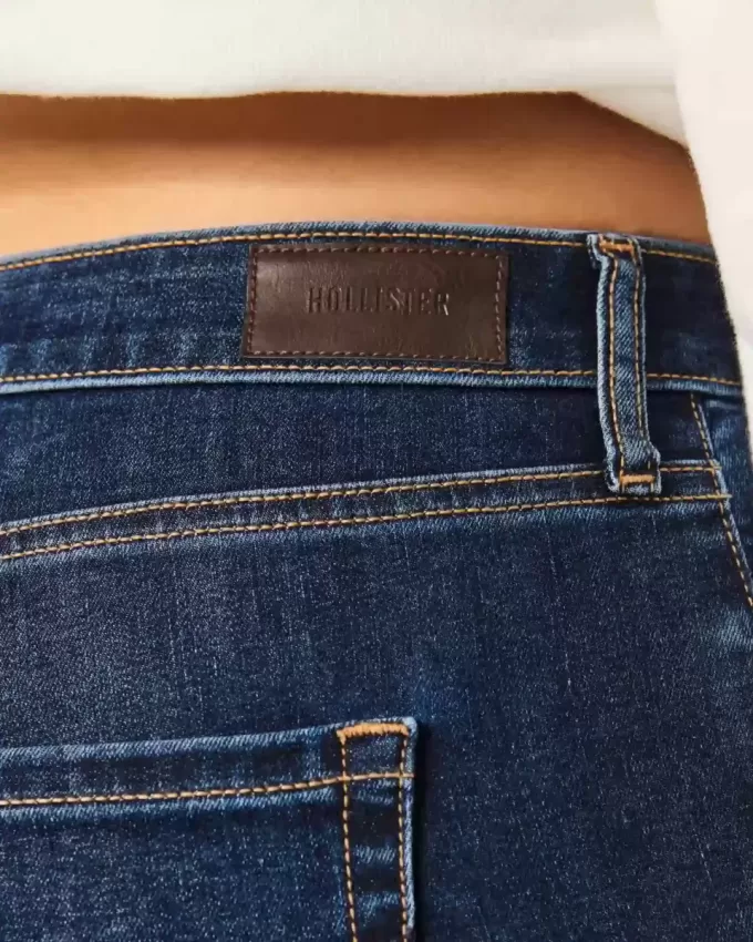 Curvy High-Rise Dark Wash Flare Jeans