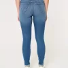 Curvy High-Rise Dark Wash Super Skinny Jeans