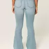 Curvy High-Rise Medium Wash Flare Jeans
