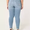 Curvy High-Rise Medium Wash Super Skinny Jeans