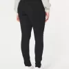 Curvy High-Rise Ripped Black Super Skinny Jeans