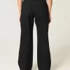 Curvy Low-Rise Black Baggy Jeans