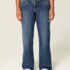 Curvy Low-Rise Dark Wash Baggy Jeans