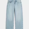 Curvy Low-Rise Distressed Baggy Jeans