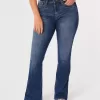 Curvy Mid-Rise Medium Wash Boot Jeans