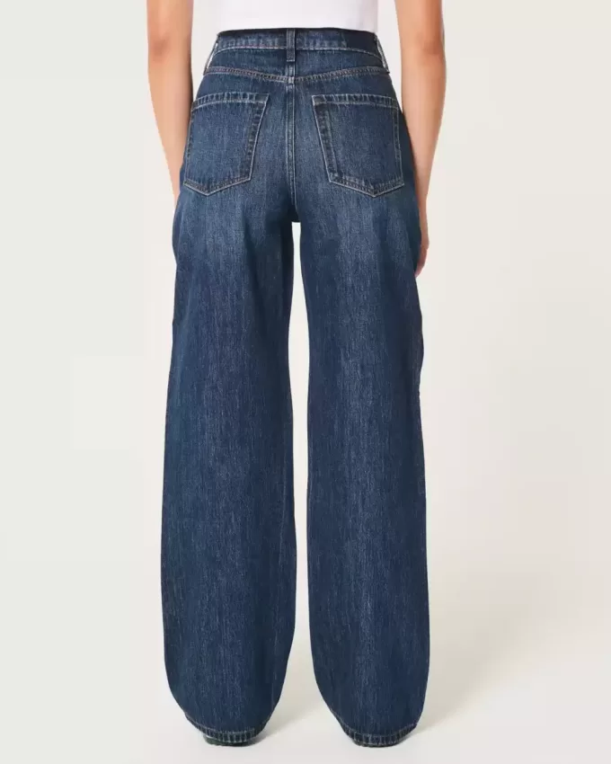 Curvy Ultra High-Rise Dark Wash Baggy Jeans Curvy Ultra High-Rise Dark Wash Baggy Jeans