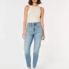 Curvy Ultra High-Rise Medium Wash Mom Jeans