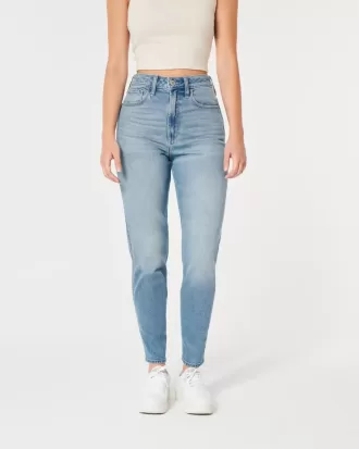 Curvy Ultra High-Rise Medium Wash Mom Jeans