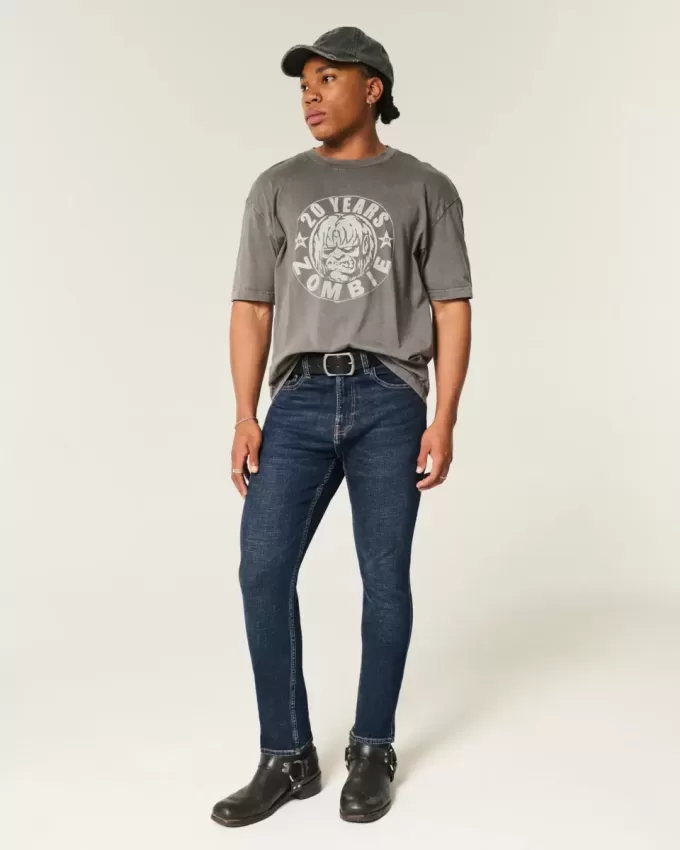 Dark Wash Athletic Skinny Jeans Dark Wash Athletic Skinny Jeans