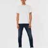 Dark Wash Athletic Skinny Jeans
