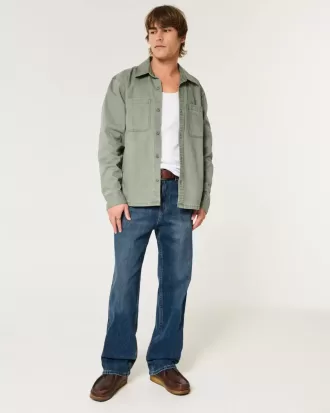 Dark Wash Baggy Jeans