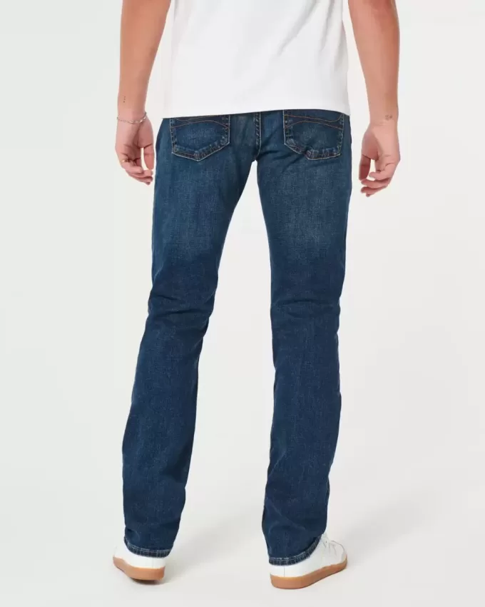 Dark Wash Slim Straight Jeans Dark Wash Slim Straight Jeans