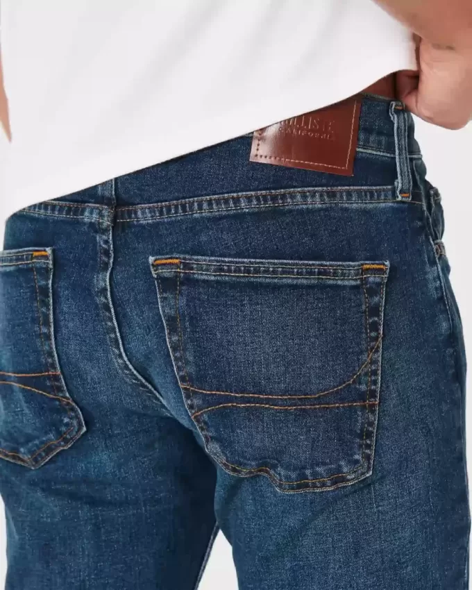 Dark Wash Slim Straight Jeans Dark Wash Slim Straight Jeans