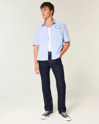 Dark Wash Straight Jeans Dark Wash Straight Jeans