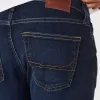 Dark Wash Straight Jeans