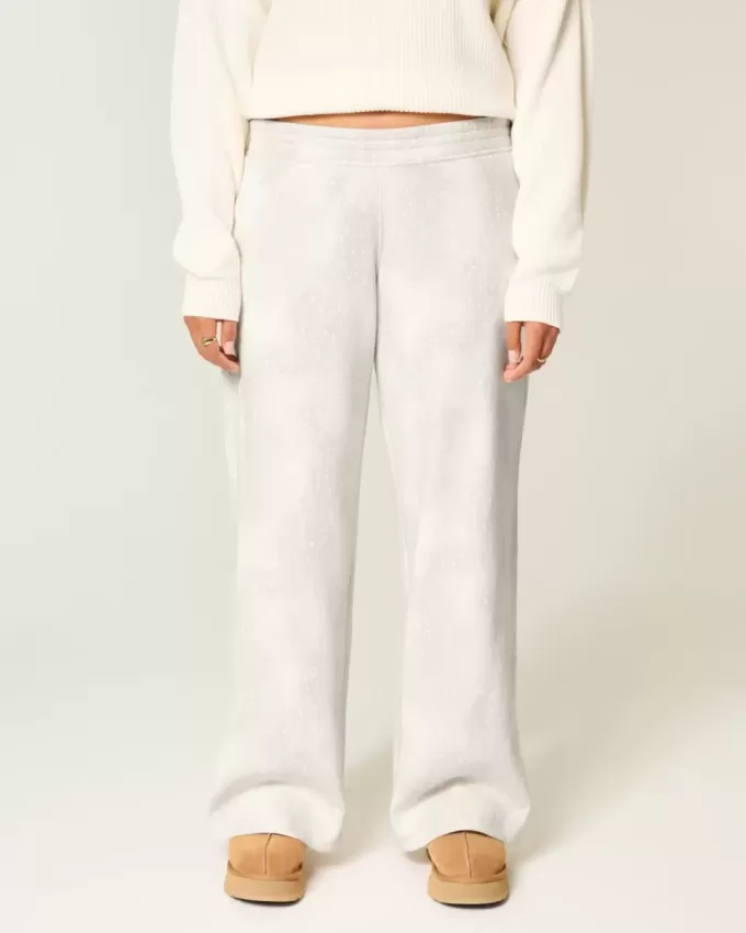 Doe Print Baggy Sweatpants